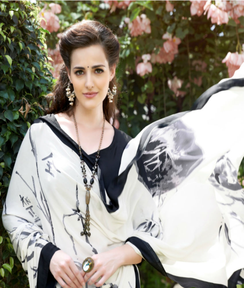 Italia Silk Pure Crape Silk Angelic Designer Sarees