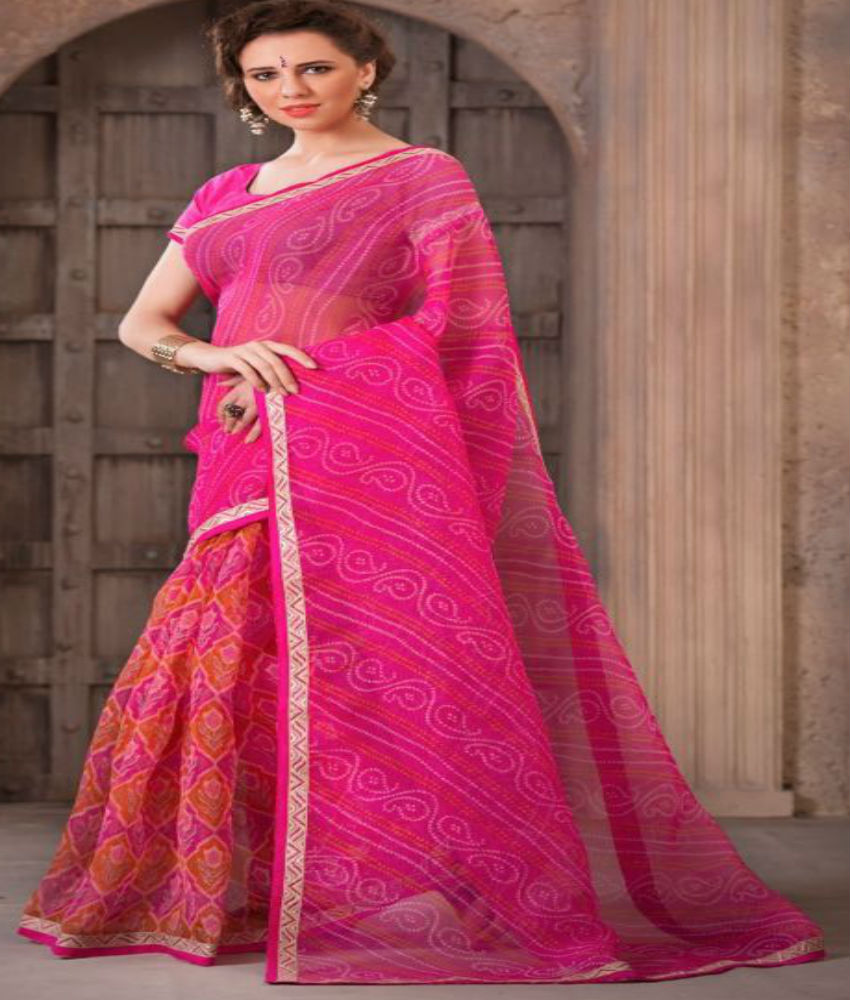 Dulhaniya Pure Poly Cotton Saree