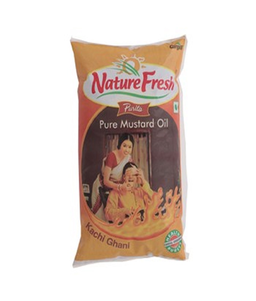  Nature Fresh Mustard Oil Pouch