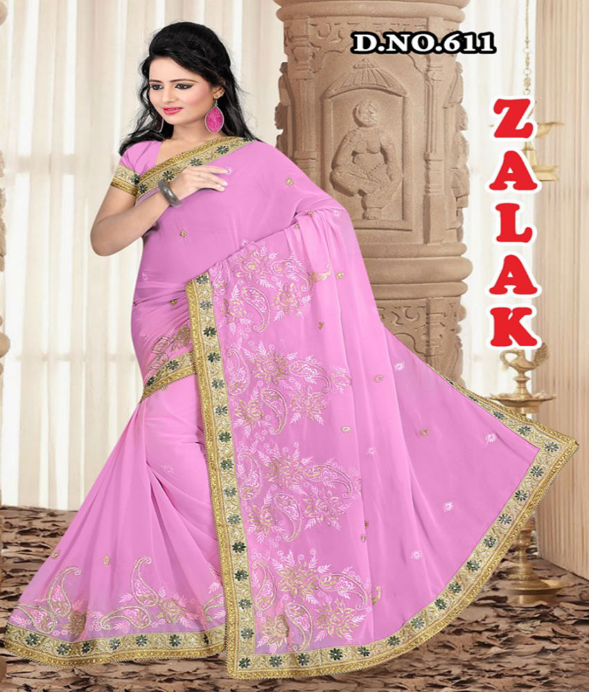 Zalak Exquisite Georgette Saree
