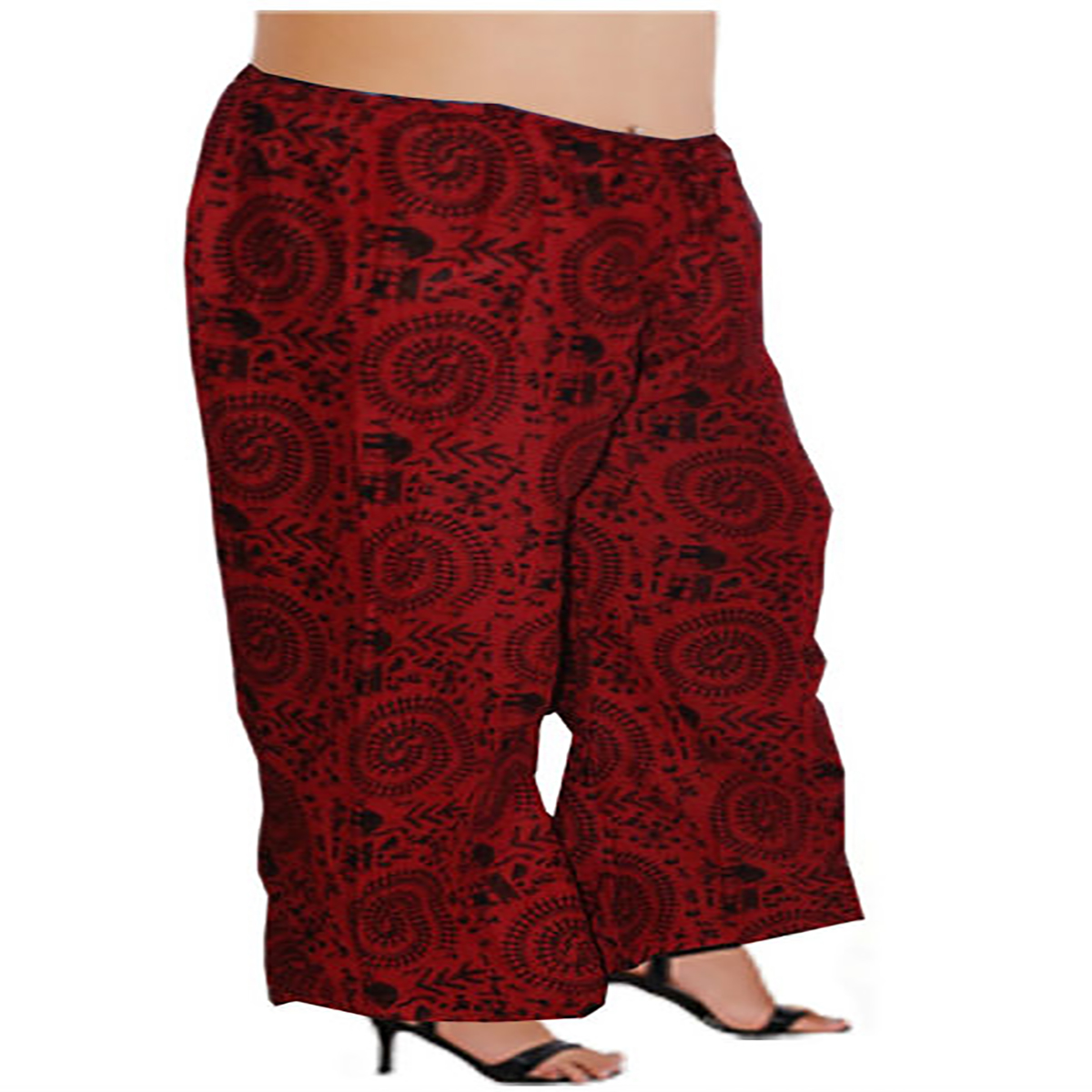 Cotton Varli Dark Printed Rajasthani Full Length Palazzo