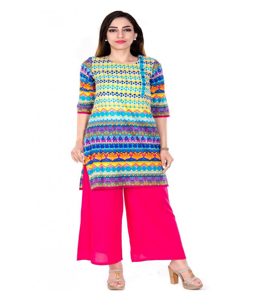 Cotton  Printed Kurti