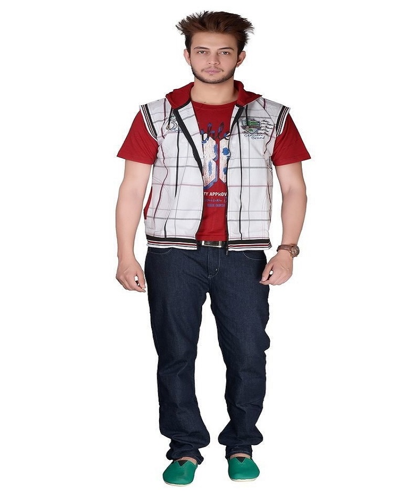 Cotton Half Sleeve Men'S T-Shirt