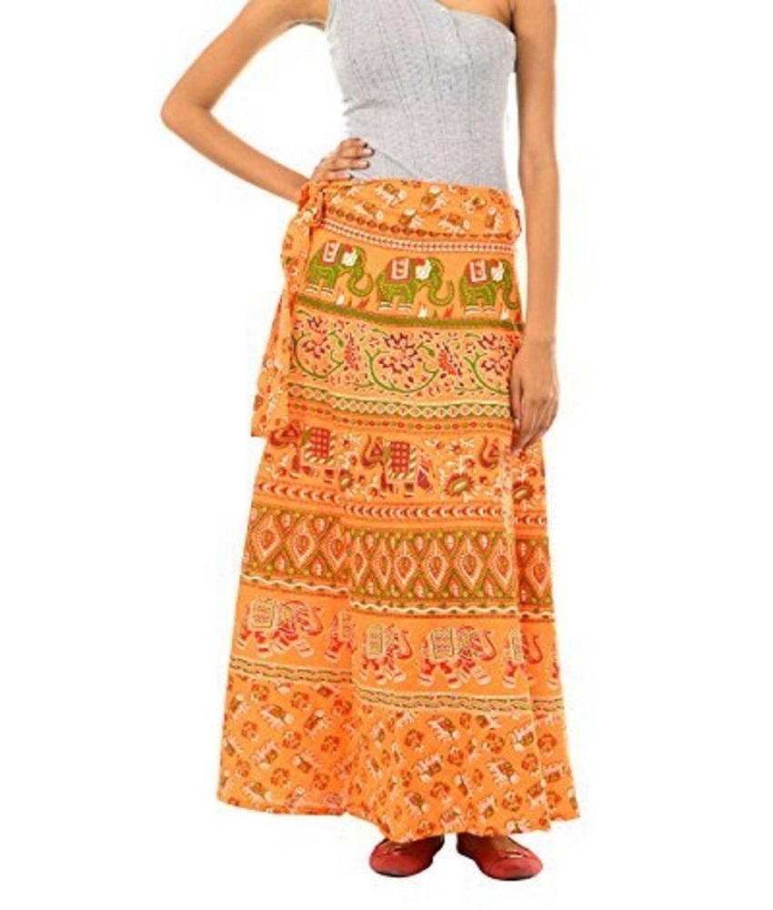 Cotton Printed Skirt